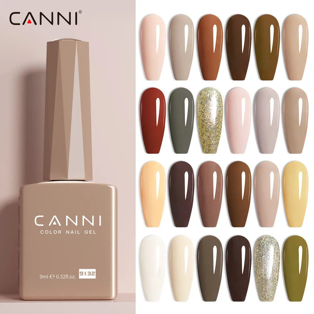 CANNI Gel Polish Colors Hot Manicure Nail Art Salon